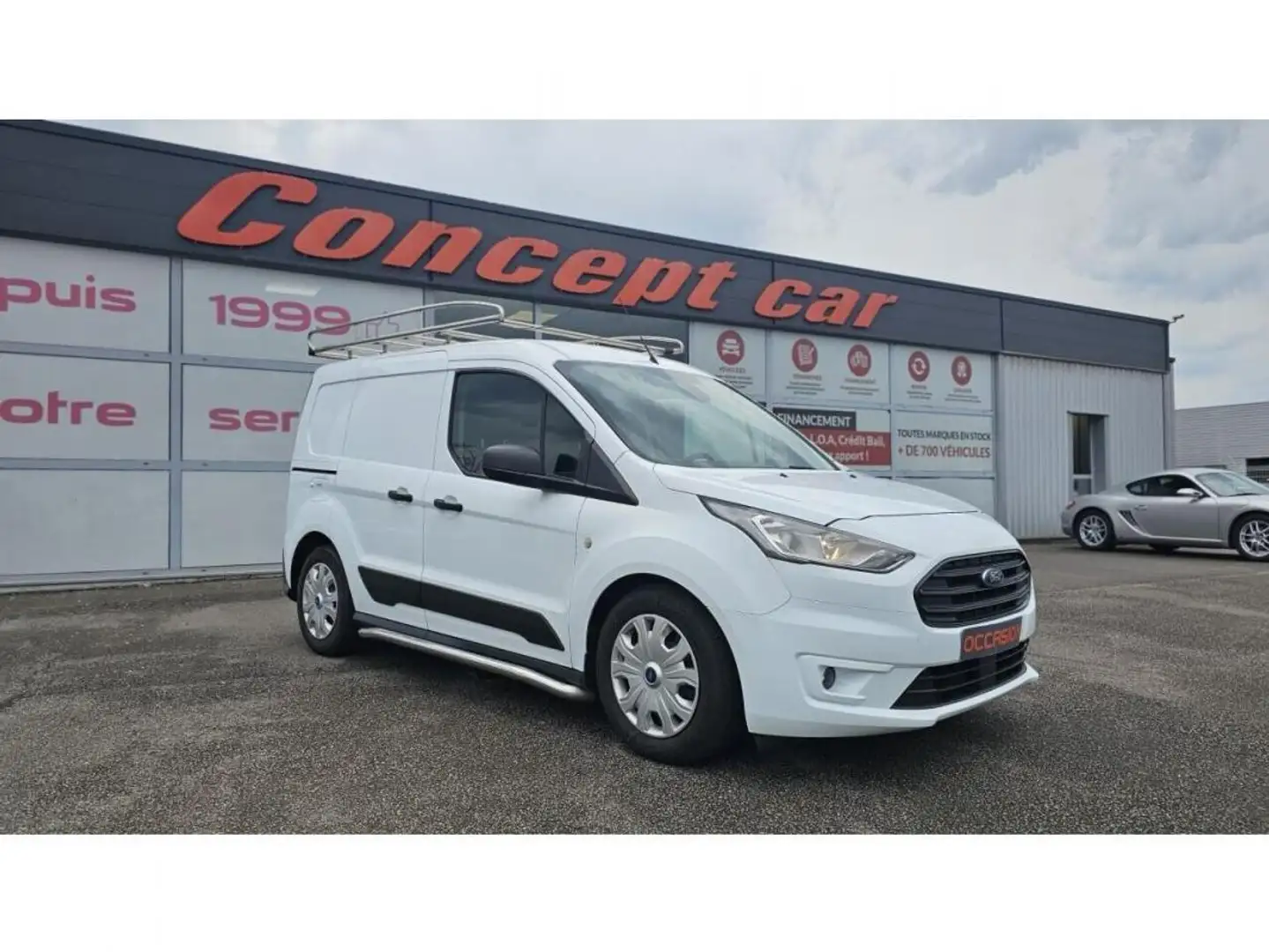 Ford Transit Courier Trend L1 1.5 TDCi 100cv + Camera de recul + GPS +  Blanc - 1