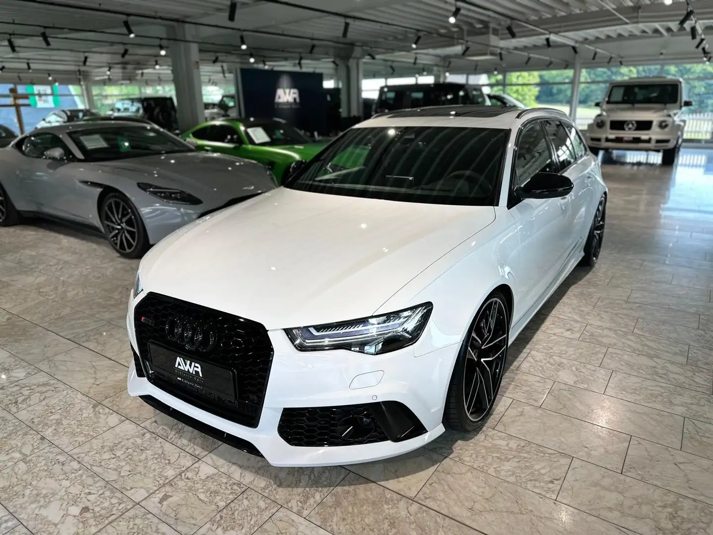 Audi RS6 4.0 TFSI quattro RS-SITZE*PANO*MTM*MATRIX* Wit - 2