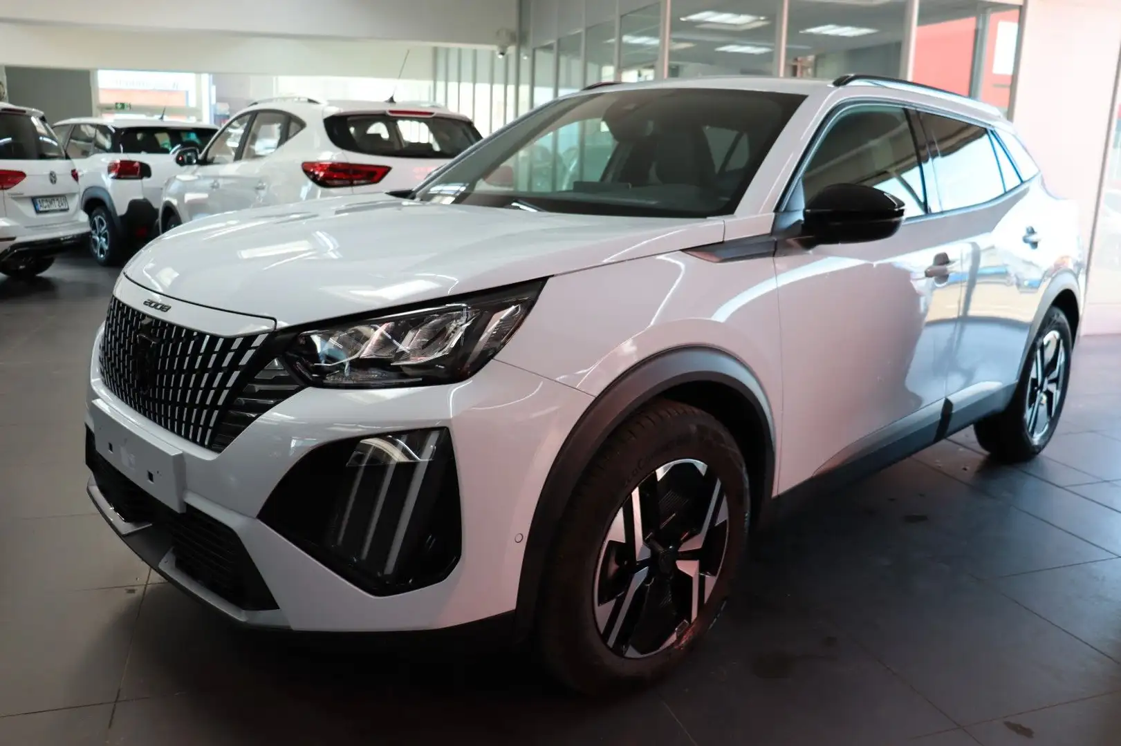 Peugeot 2008 Allure 1,2 130 PS EAT8 360° ACC Totw.SOFORT Weiß - 1