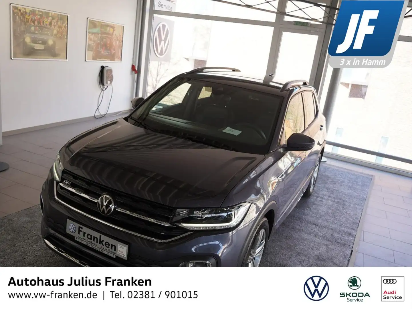 Volkswagen T-Cross Life KAMERA NAVI LM17 AMBI SITZH Bluetooth Grau - 1