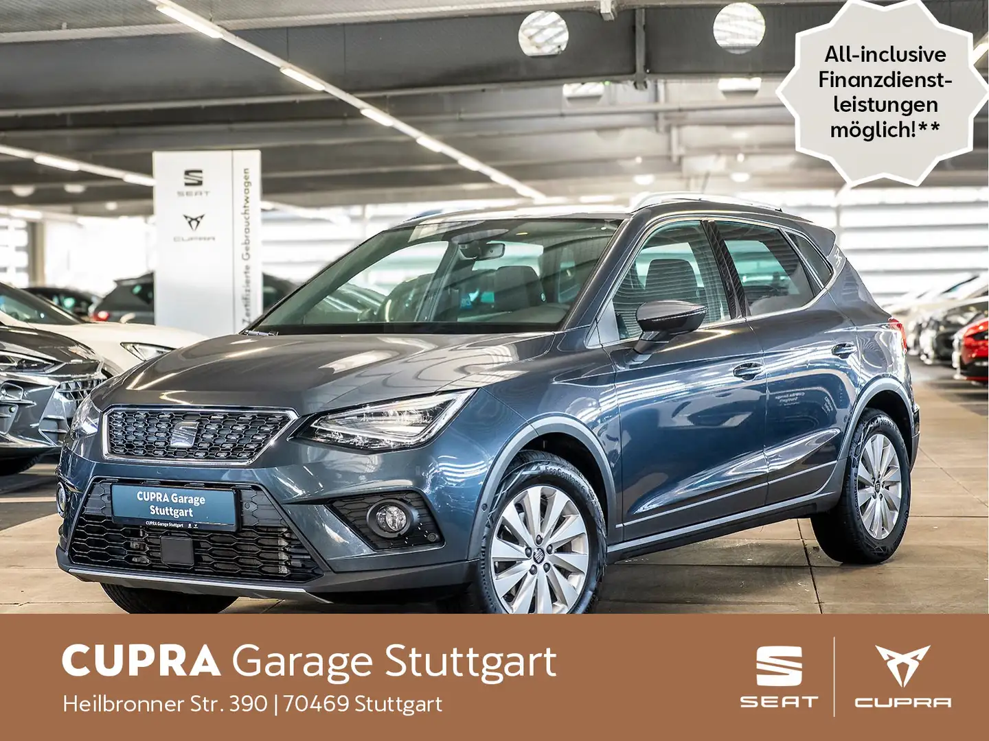 SEAT Arona 1.0 TSI Xcellence BEATS DSG 81 kW Grau - 1