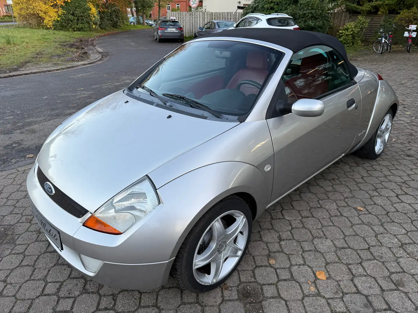 Ford Streetka 1.6 8V Elegance *HU neu*Leder*Klima*2.Hand* Plateado - 2