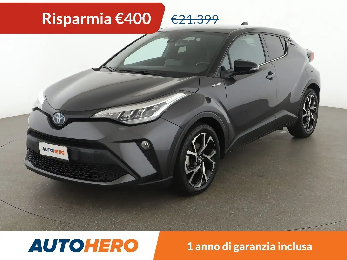 Toyota C-HR 2.0 Hybrid Trend  E-CVT FHEV Grigio - 1