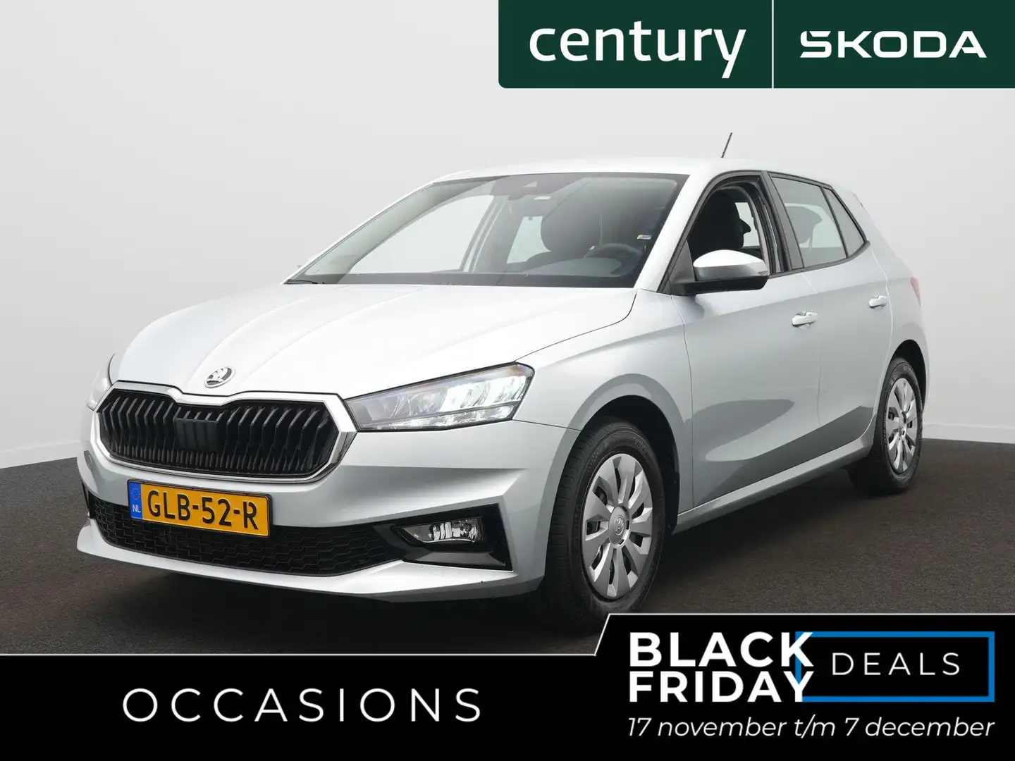 Skoda Fabia 1.0 TSI Selection DSG / Carplay / Cruise Grijs - 1