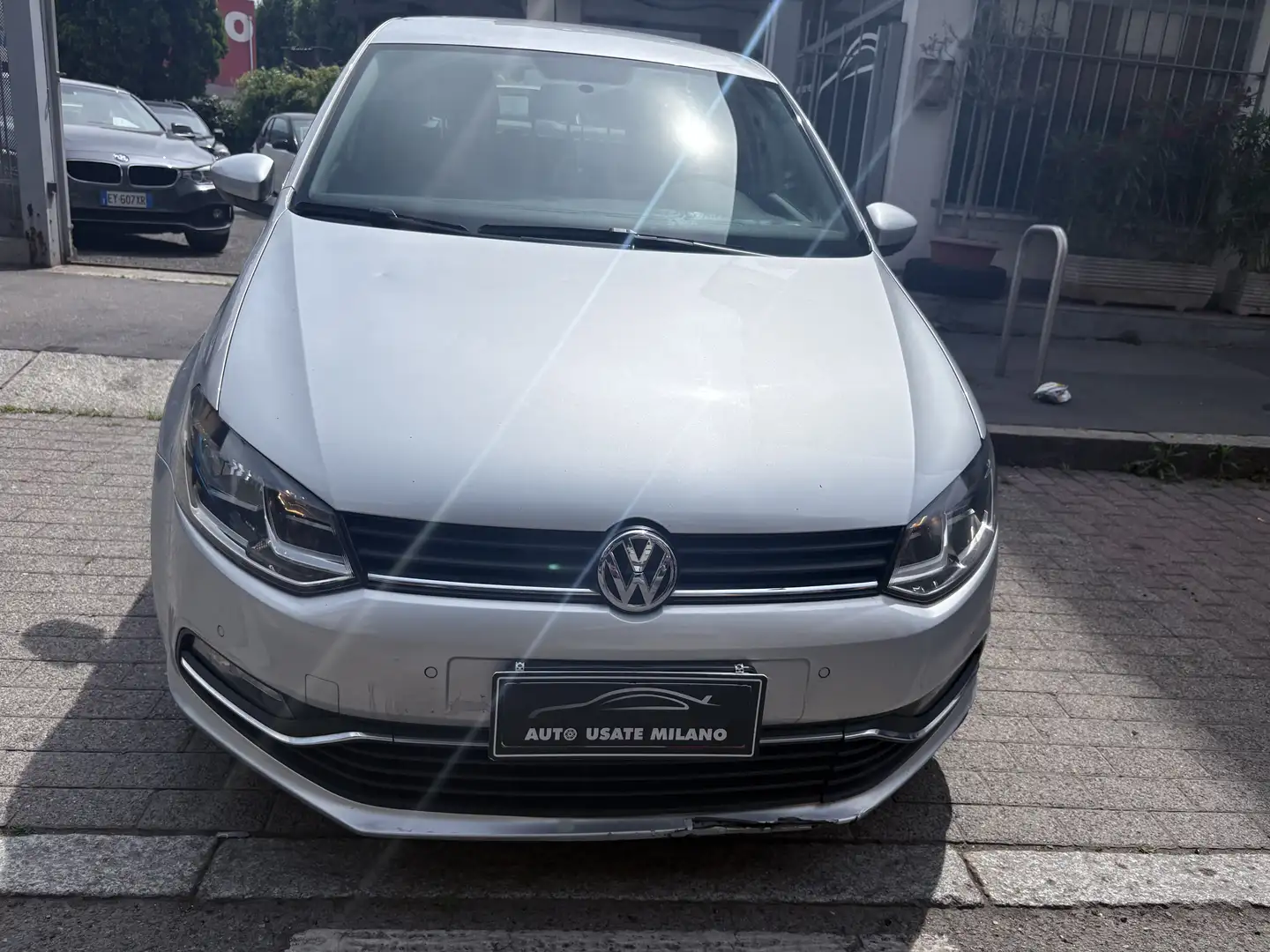 Volkswagen Polo 5p 1.4 tdi bm Comfortline 90cv NAVIGATORE Gris - 2