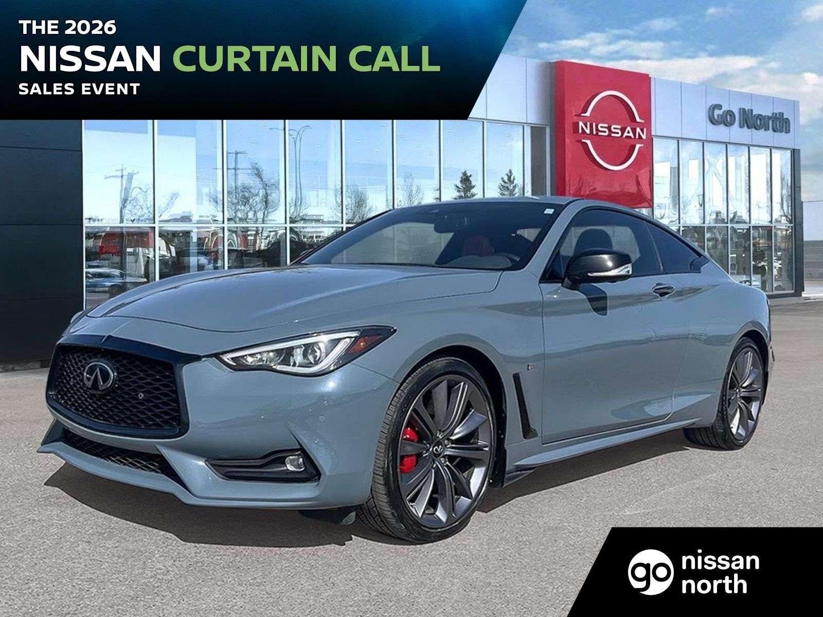 2022 Infiniti Q60 RED SPORT/400HP/DIGITAL DYNAMIC SUSPENSION/ 20 INC