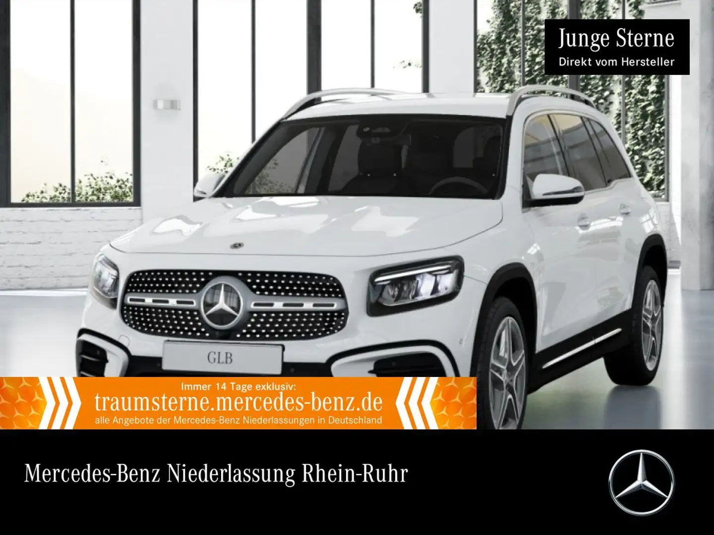 Mercedes-Benz GLB 200 AMG+AHK+LED+KAMERA+KEYLESS+7G Weiß - 1
