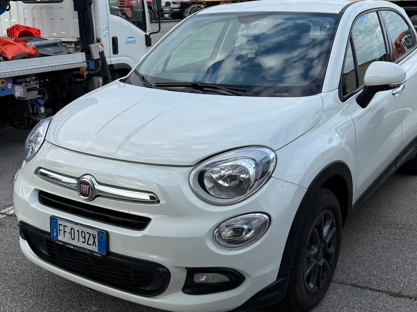 Fiat 500X 500 X 2015 1.3 mjt Pop 4x2 95cv Weiß - 1