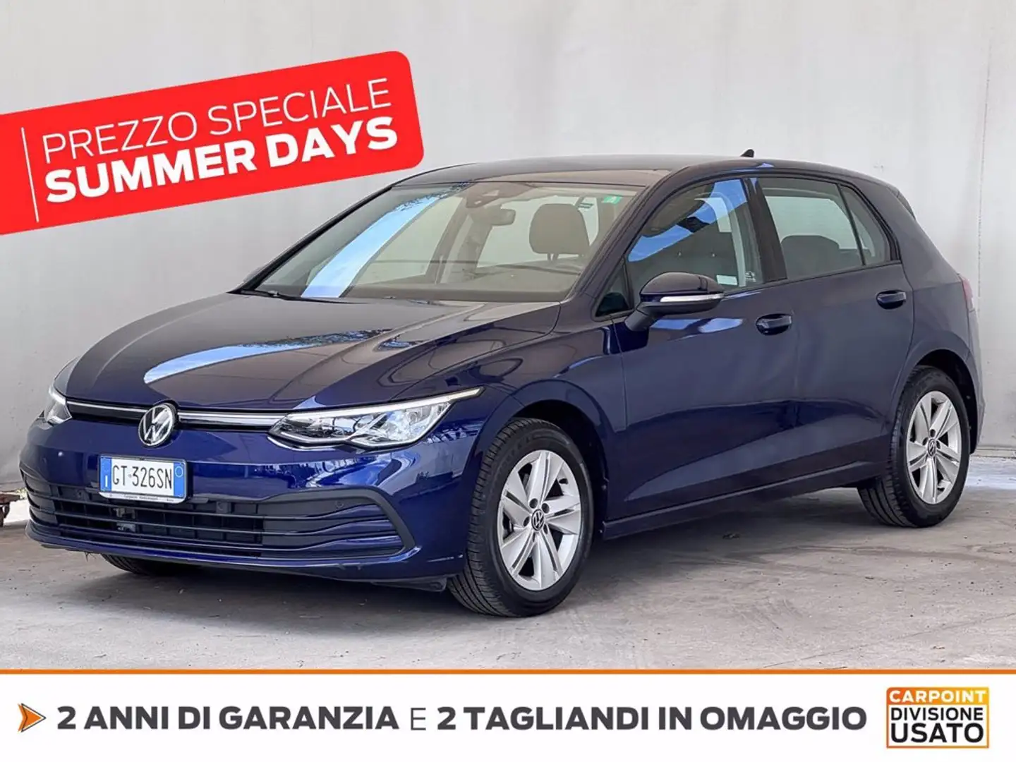 Volkswagen Golf 2.0 tdi life 115cv dsg Blu/Azzurro - 1
