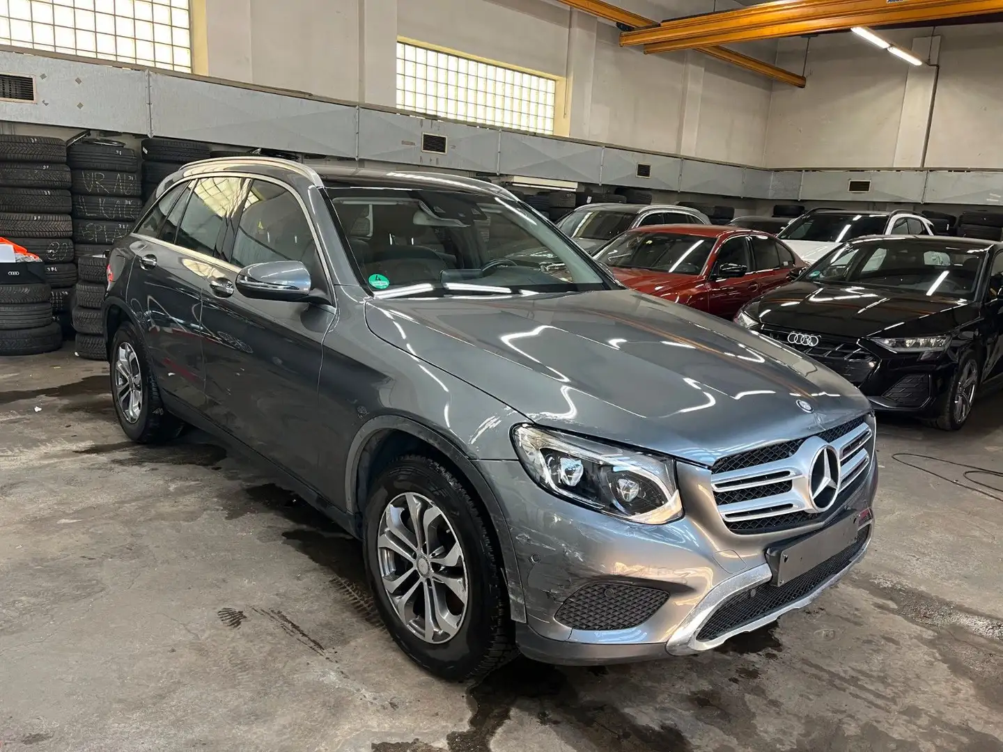 Mercedes-Benz GLC 250 d 4M Exclus PANO KAMERA LED LUFT  HEAD Grigio - 1