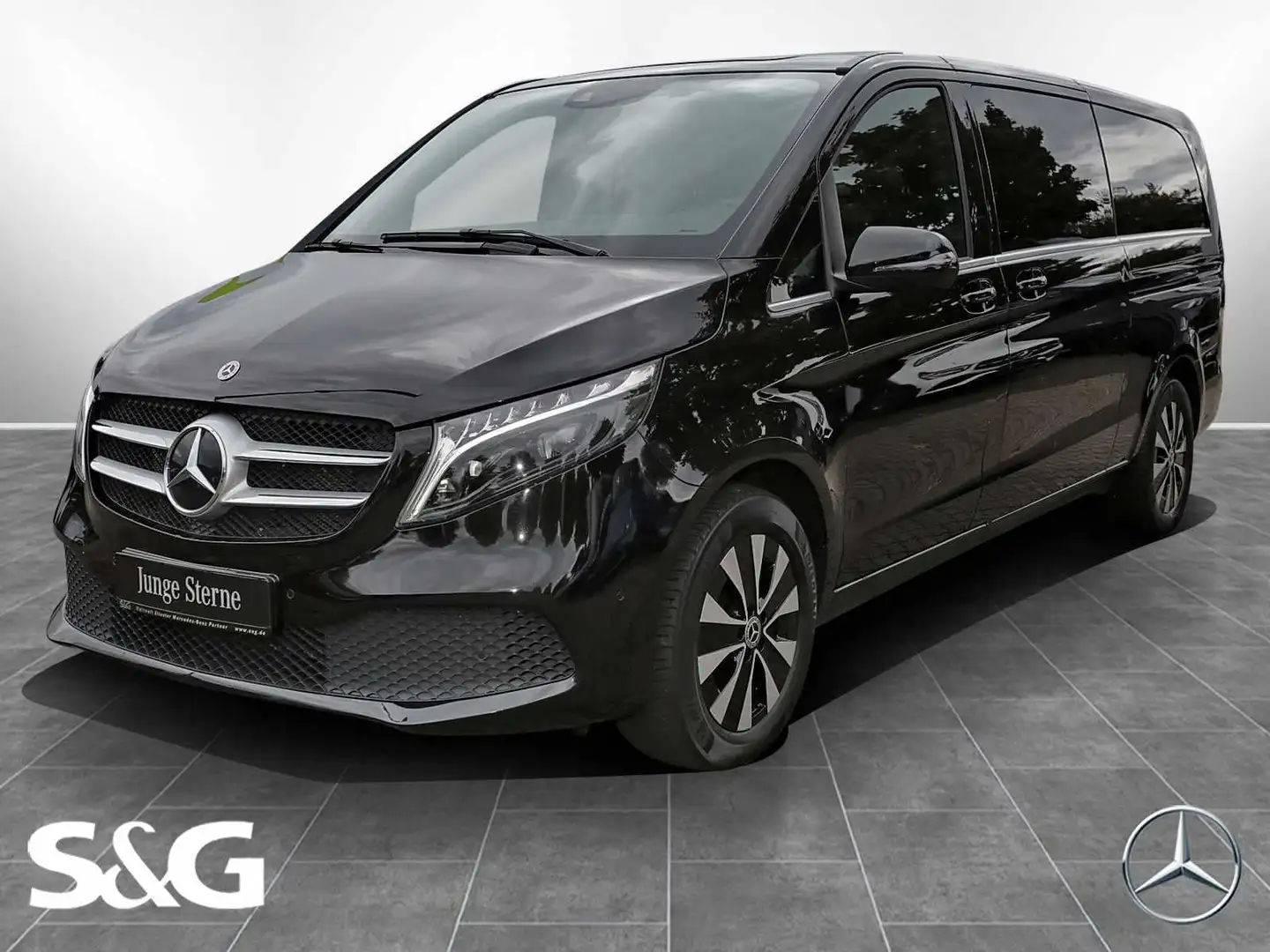 Mercedes-Benz V 300 d 4MATIC AVANTGARDE Extralang Schwarz - 1