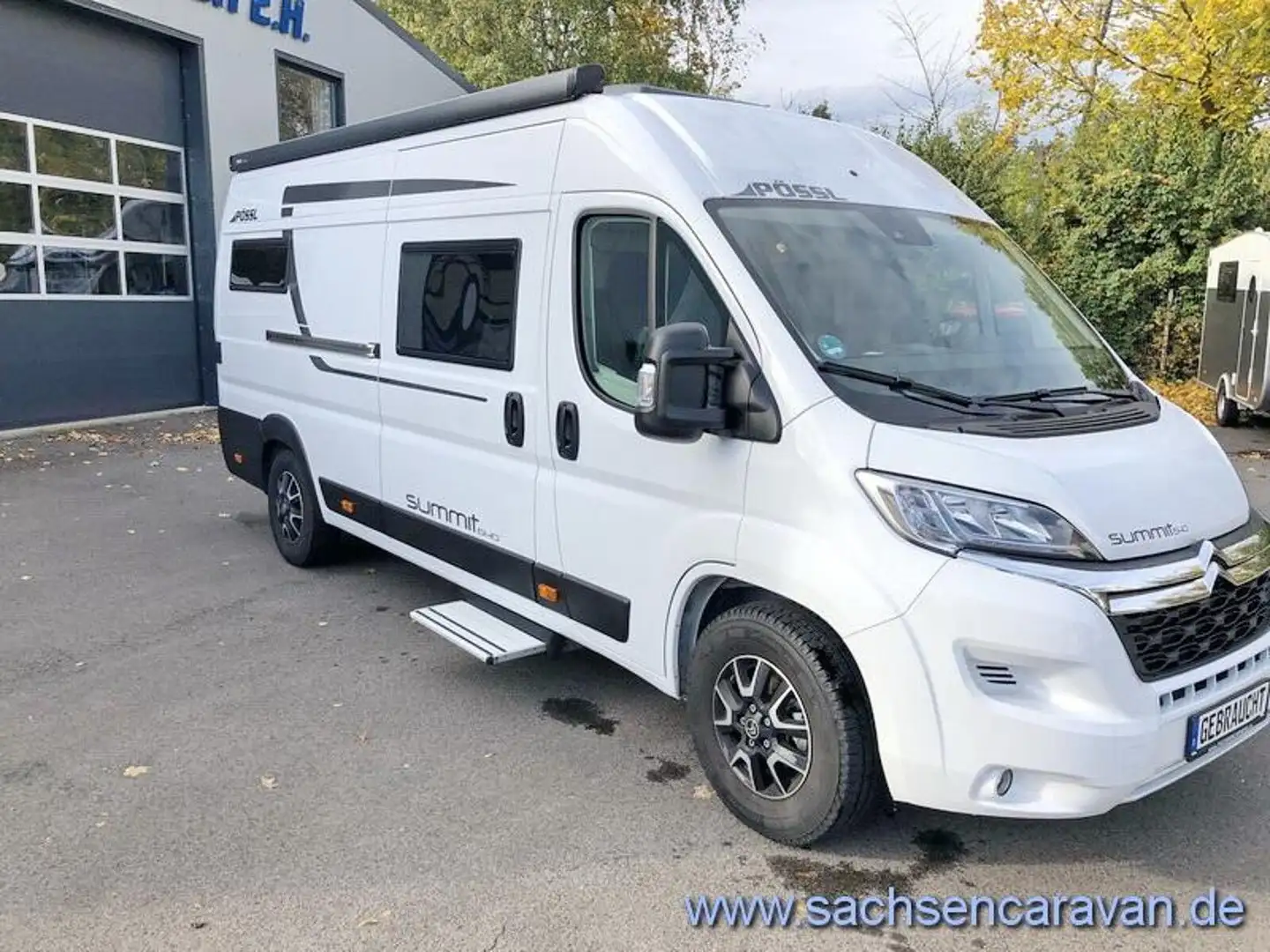 Pössl Summit 640 Citroen 165 PS Vermietfahrzeug Weiß - 2