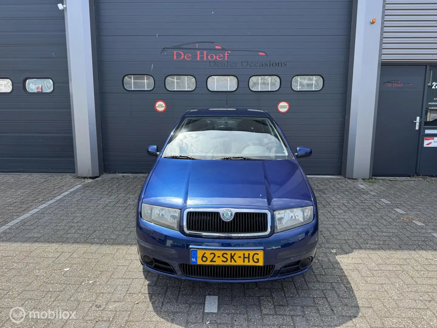 Skoda Fabia 1.4-16V Equipe✓Nw APK ✓Airco Albastru - 2