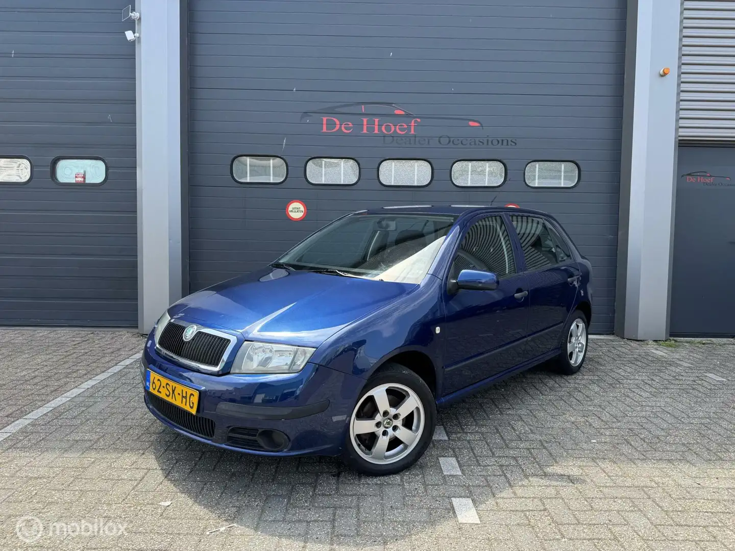 Skoda Fabia 1.4-16V Equipe✓Nw APK ✓Airco Albastru - 1