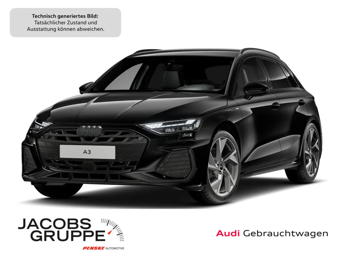 Audi A3 Sportback 35 TFSI S line Navi,Matrix,SHZ,R Schwarz - 1