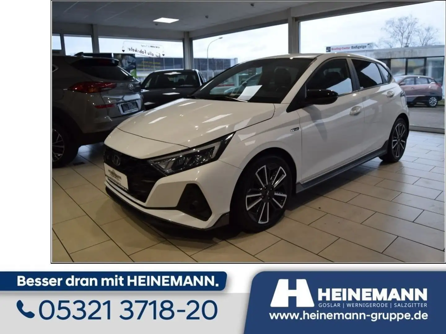 Hyundai i20 1.0 TGDI N-LINE -CARPLAY-KAMERA-SITZHZ- Blanco - 1