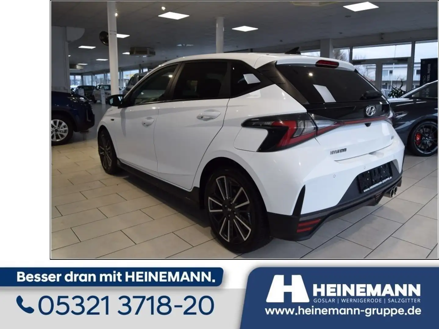 Hyundai i20 1.0 TGDI N-LINE -CARPLAY-KAMERA-SITZHZ- Blanco - 2
