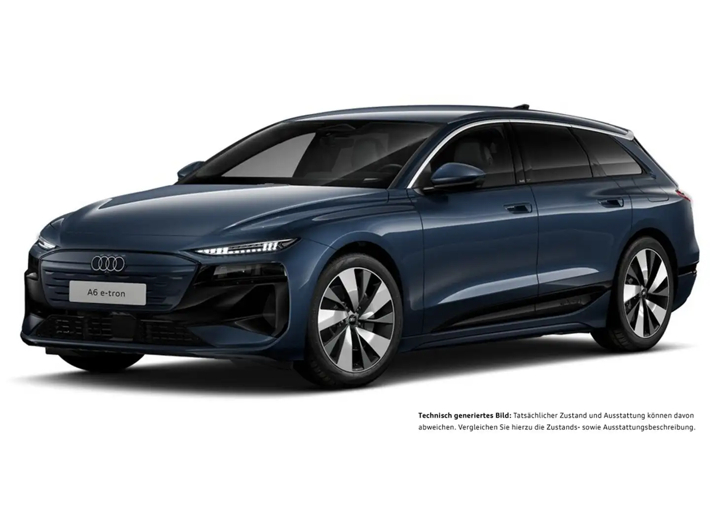 Audi A6 e-tron Avant performance advanced AHK ACC 20Z Blau - 2