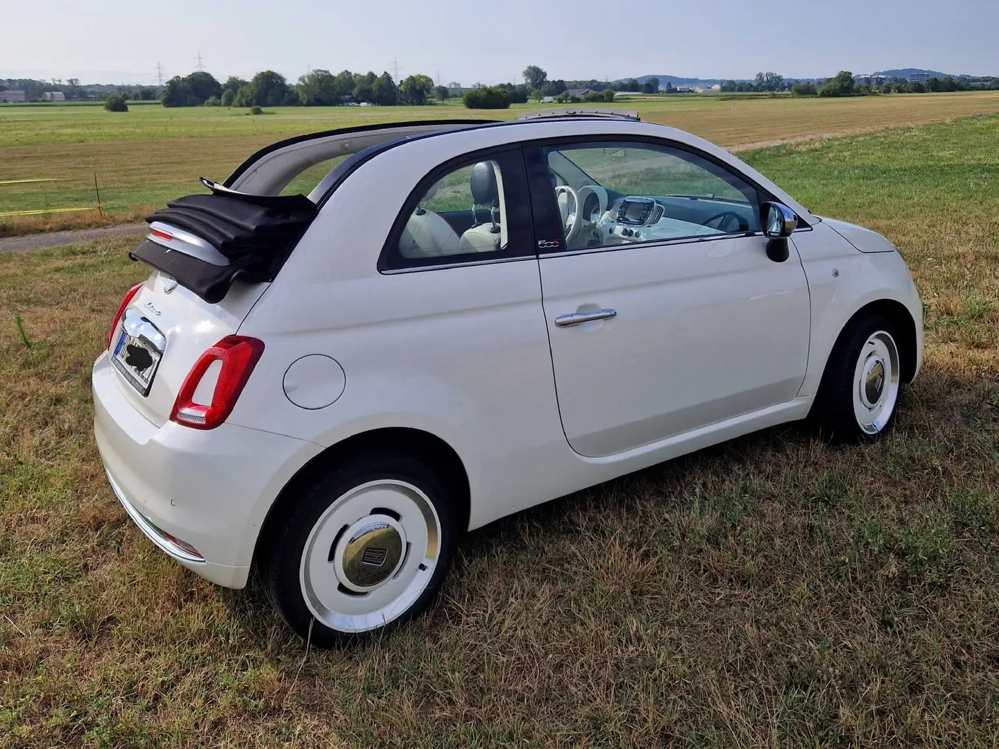 Fiat 500C 500 C 1.2 8V Anniversario Blanc - 2