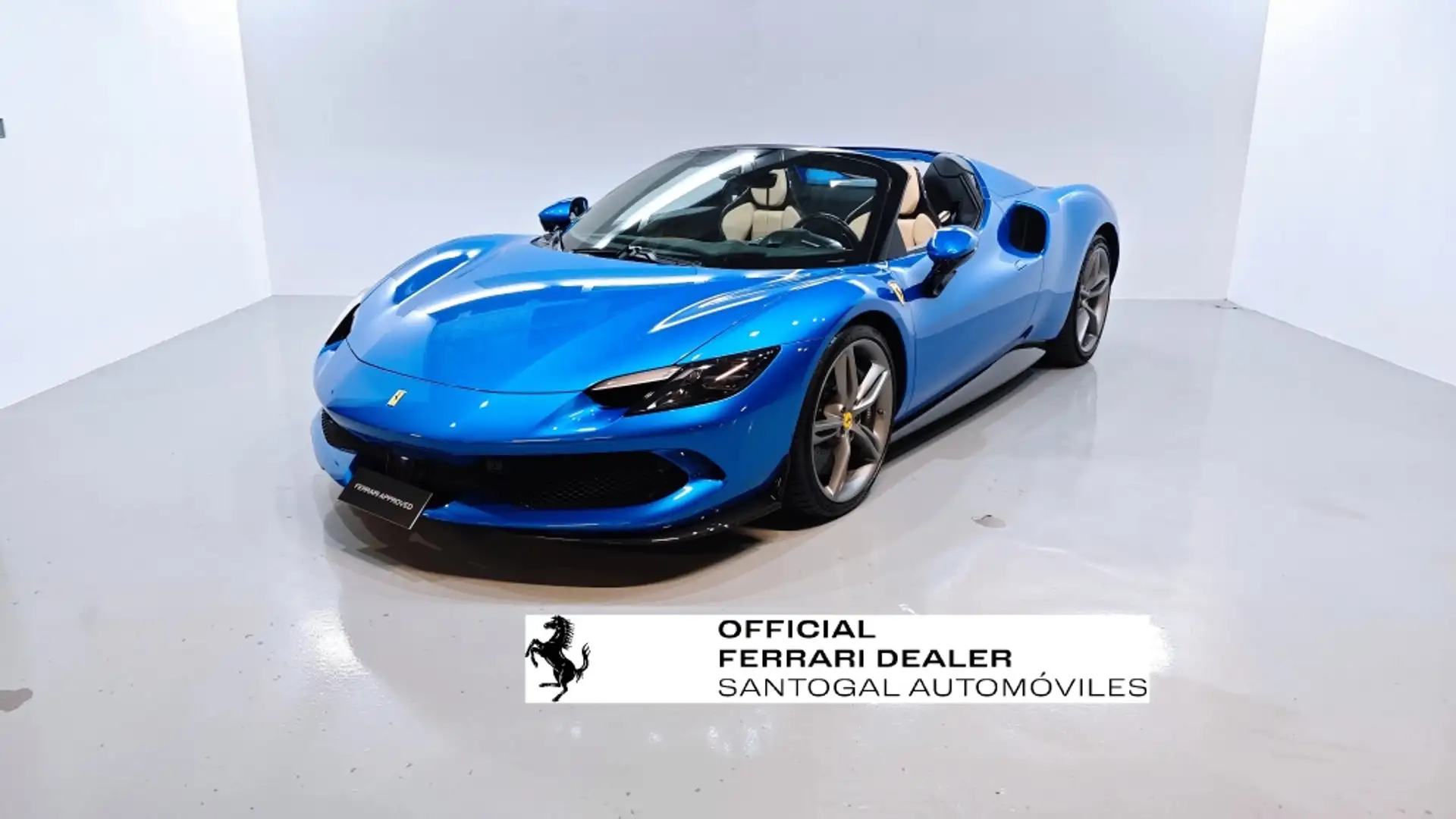 Ferrari 296 GTS Azul - 1