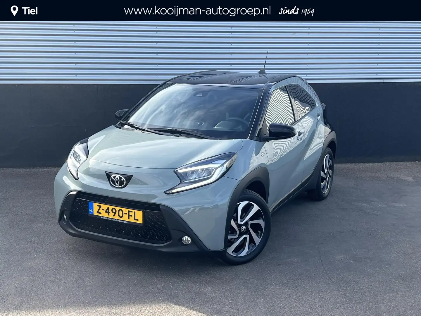 Toyota Aygo X 1.0 VVT-i MT Pulse 1e eign. NL-auto, BTW-auto, App Grün - 1