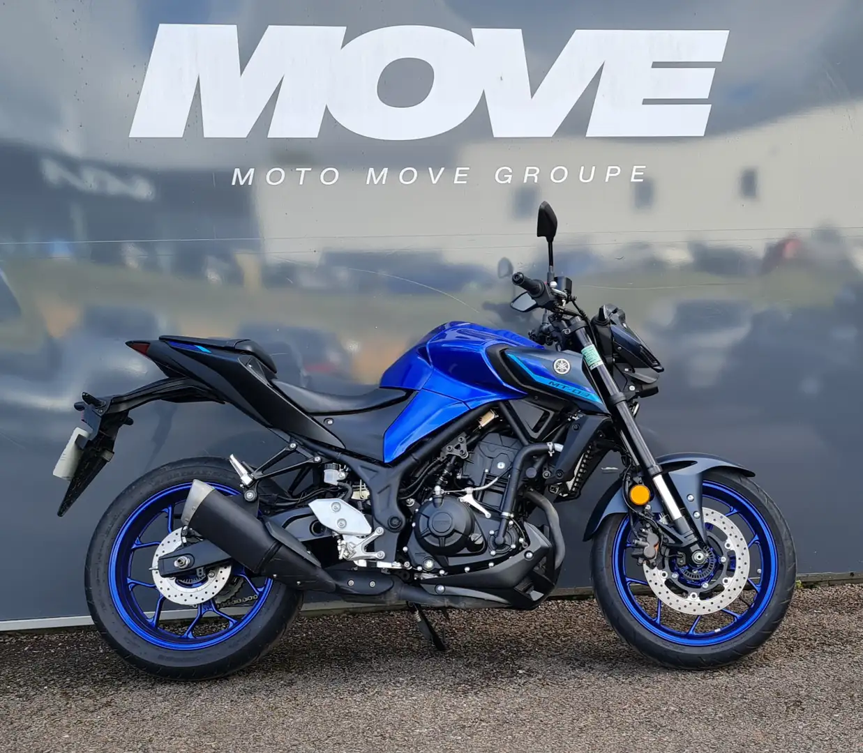 Yamaha MT-03 Kék - 1