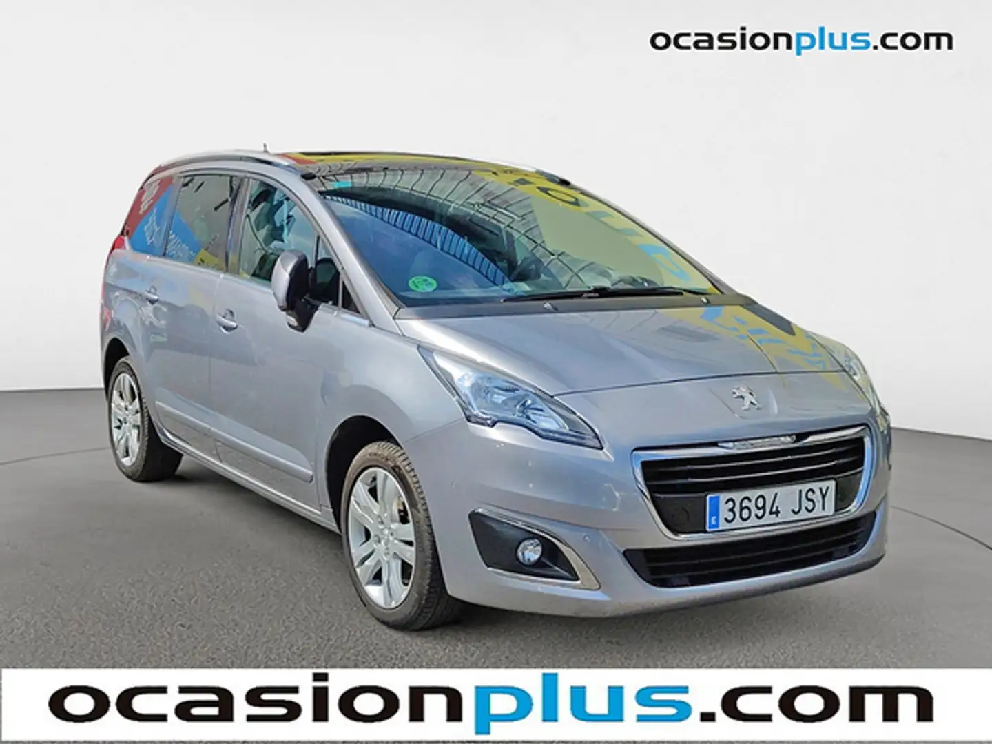 Peugeot 5008 1.6 BlueHDI Allure 7 pl. 120 Gris - 2