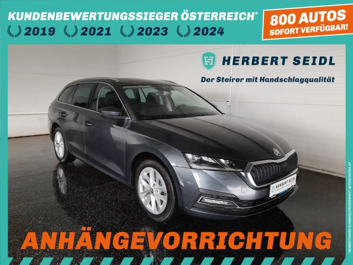 Skoda Octavia Combi FIRST ED 2,0 TDI DSG *MATRIX-LED / VIRTUELL / NAVI / AHV / MEMORY SPORTSITZE / KEYLESS* Grau - 1