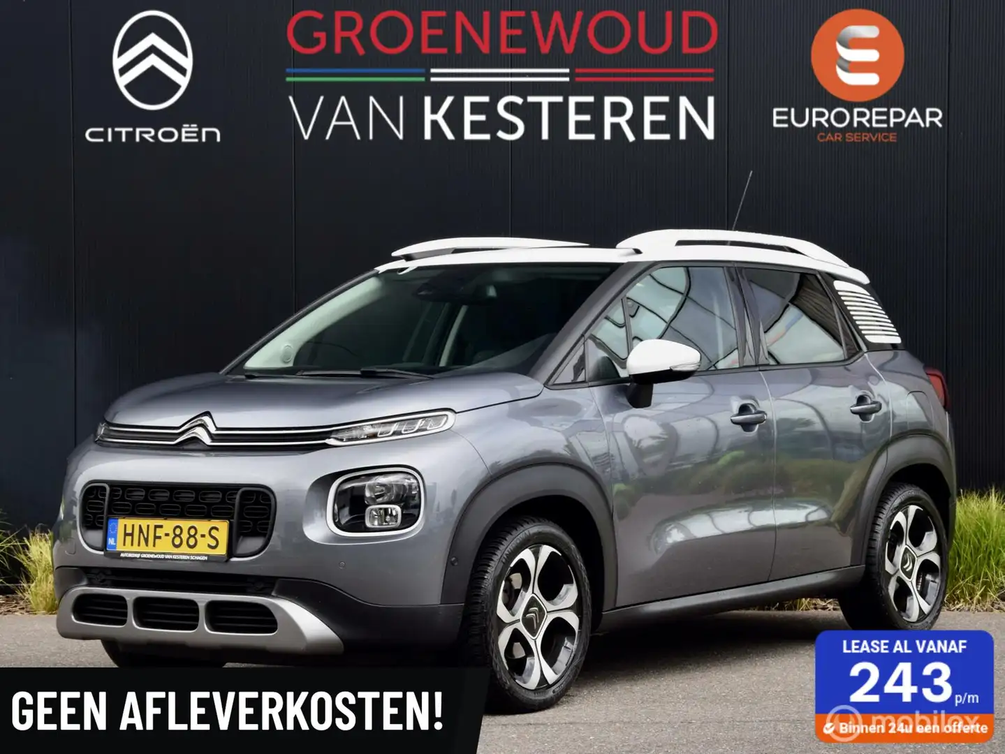 Citroen C3 Aircross 130pk Shine I Schuif/kanteldak I Leder I Grijs - 1