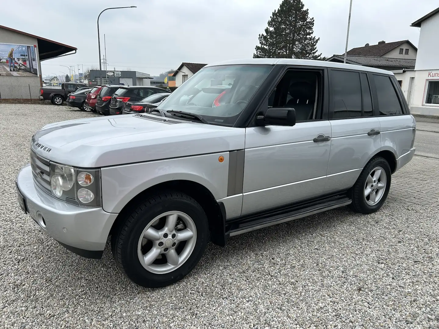 Land Rover Range Rover Vogue 3.0 D Leder Navi PDC SHZ srebrna - 1
