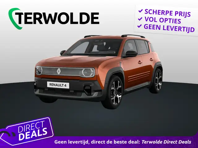 Renault R 4 comfort range techno 52 kWh | Achteruitrijcamera |