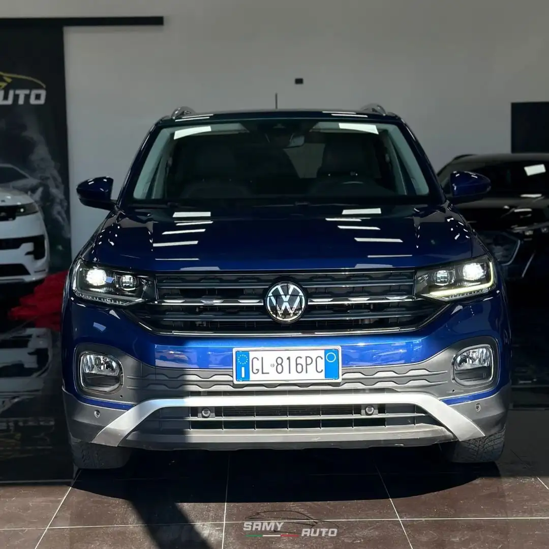 Volkswagen T-Cross 1.0 tsi 110cv Bleu - 1