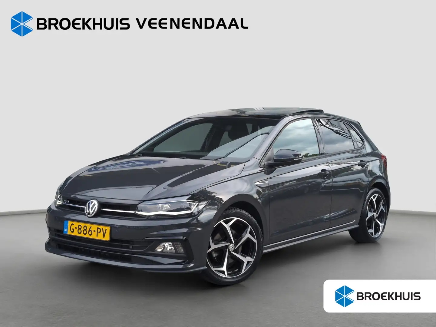 Volkswagen Polo 1.0 TSI R-Line | Pano | Virtual Cockpit | Stoelver Gris - 1