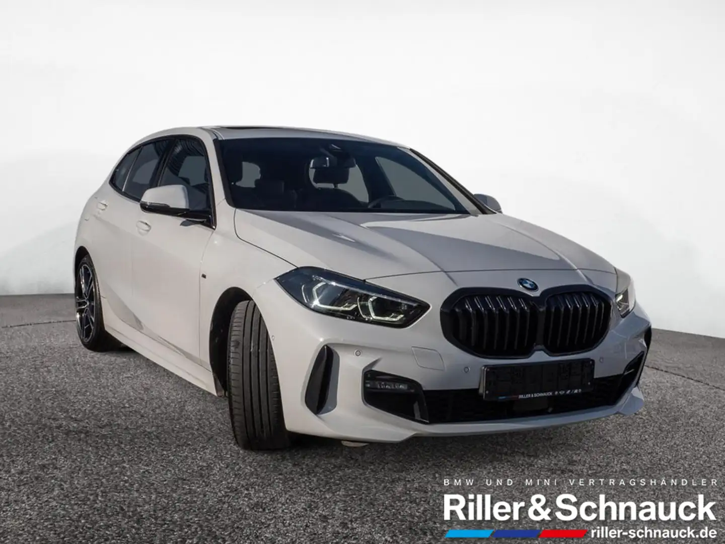 BMW 118 i M-Sport PANO+LED+NAVI+KAM+KLIMAAUT+KEYLE Weiß - 2