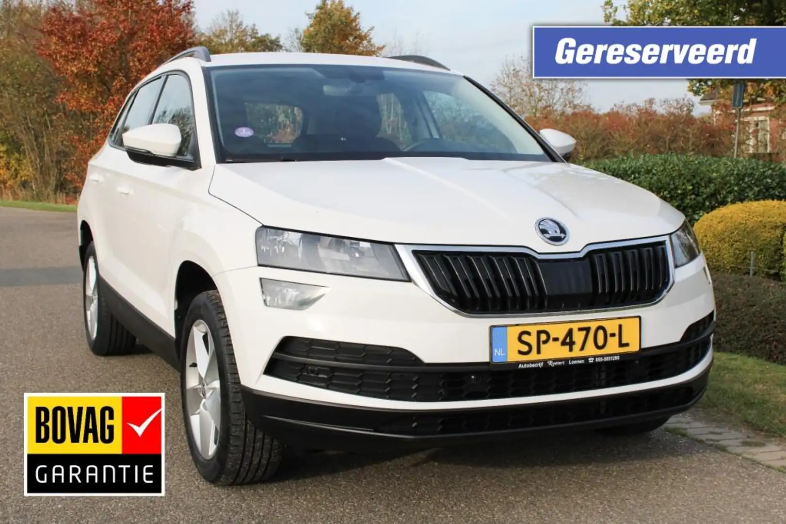 Skoda Karoq 1.5 TSI 150pk ACT Ambition Business automaat ECC/c Blanco - 1