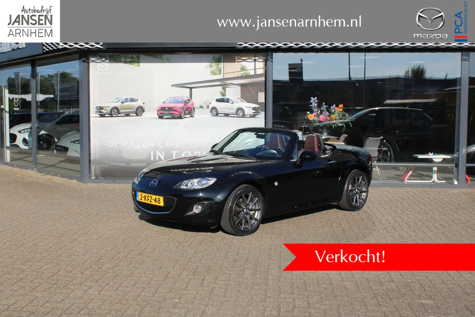 Mazda MX-5 Roadster Coupé 1.8 Kyudo , Unieke kilometerstand ! Negro - 1