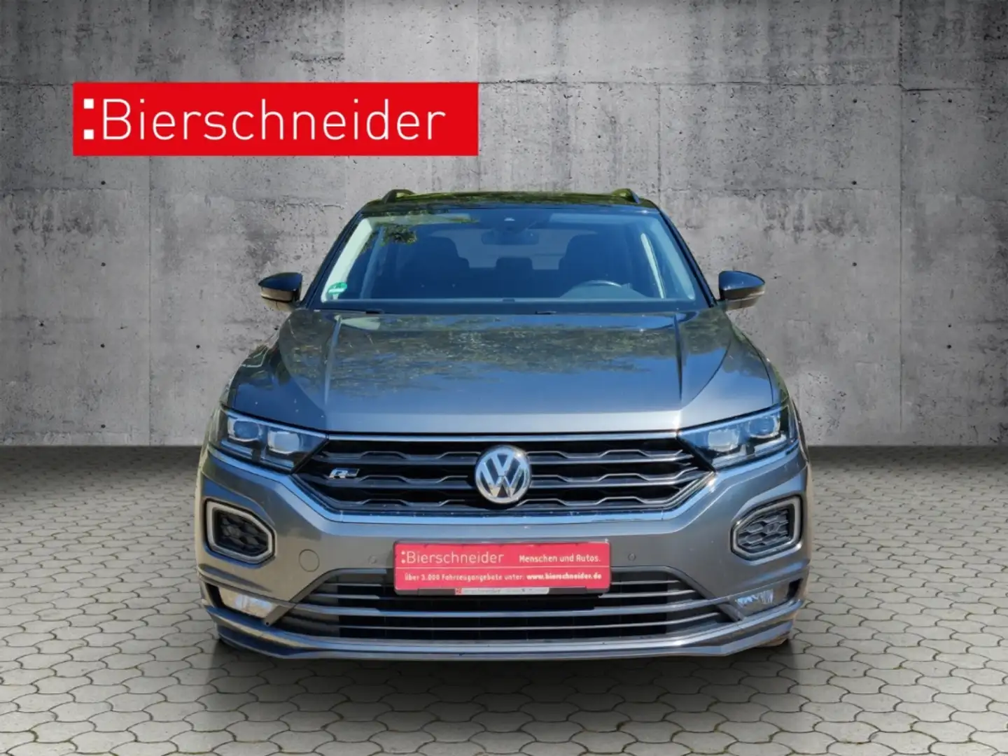 Volkswagen T-Roc 1.0 TSI Style NAVI LED ACC SHZ GRA APP DAB 17 Gris - 2