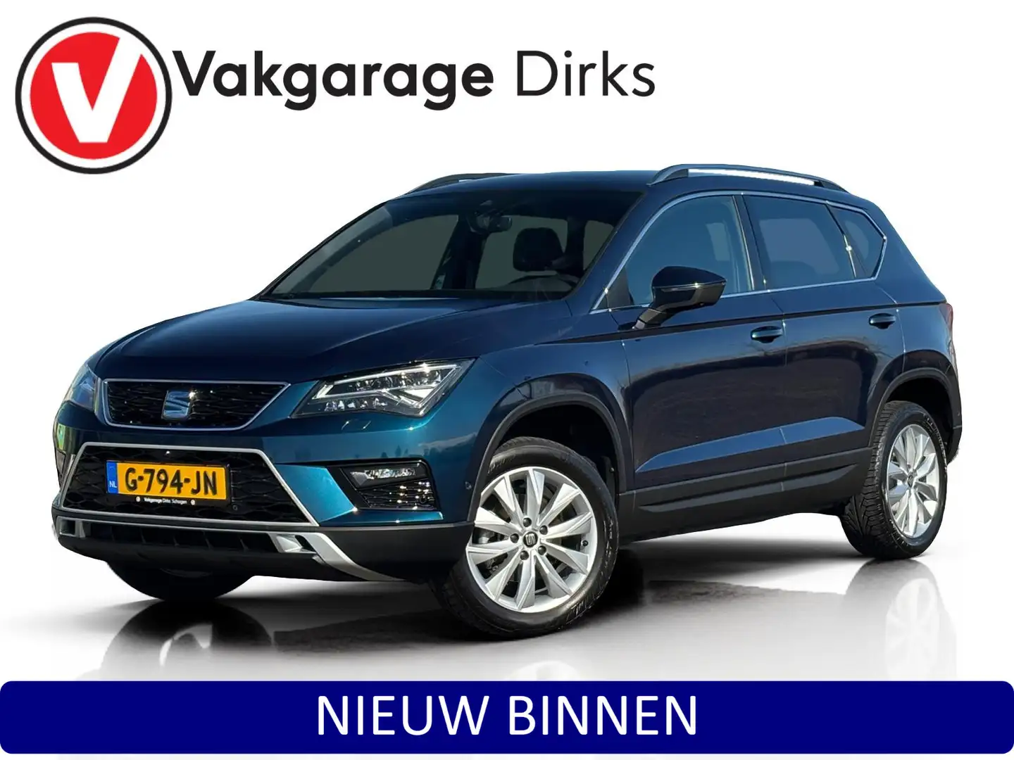 SEAT Ateca 1.5 TSI 150 PK DSG Xcellence Intense ✅ ACC ✅ 360CA Blau - 1