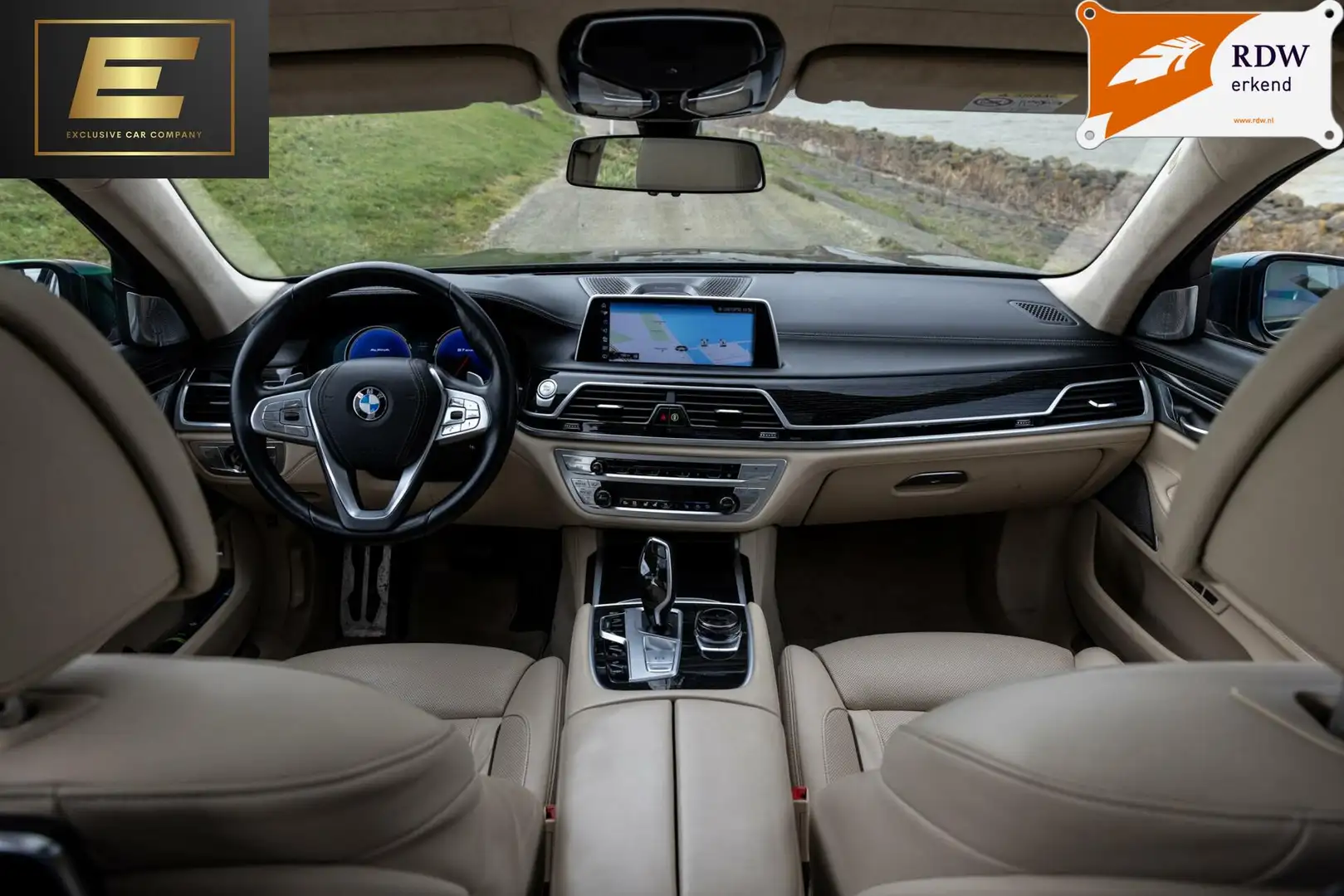 BMW 740 7-serie 740Le | iPerformance High Executive| B&W A Grijs - 2