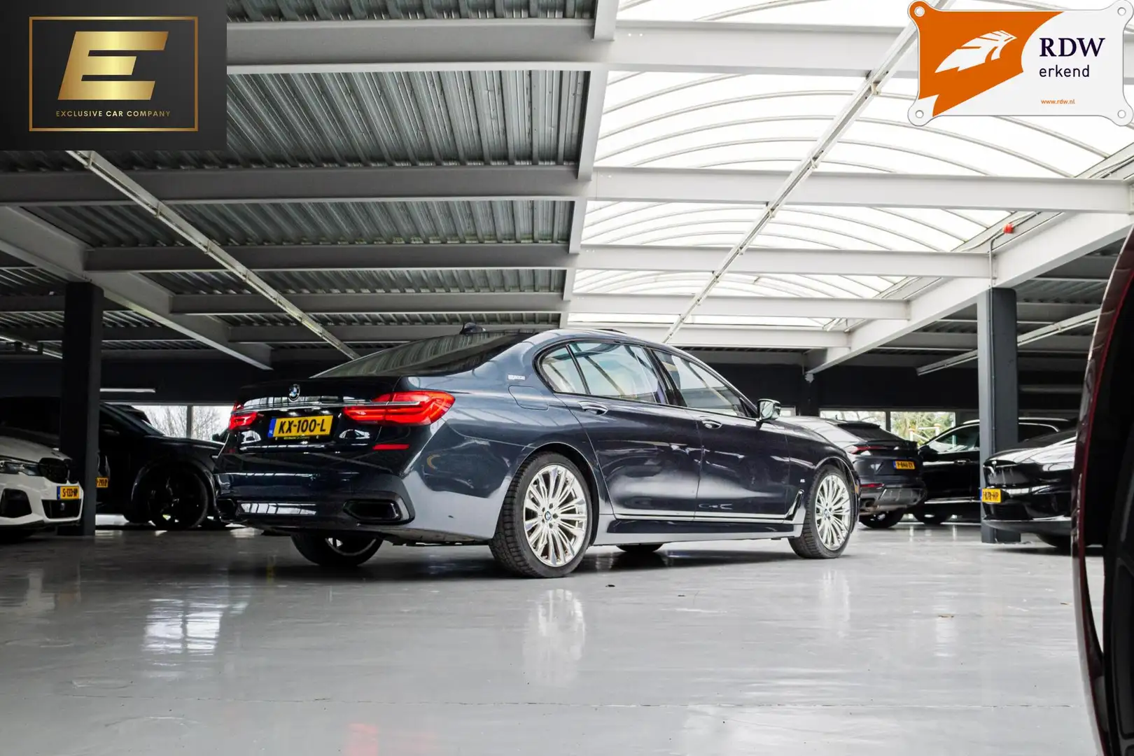 BMW 740 7-serie 740Le | iPerformance High Executive| B&W A Gris - 2