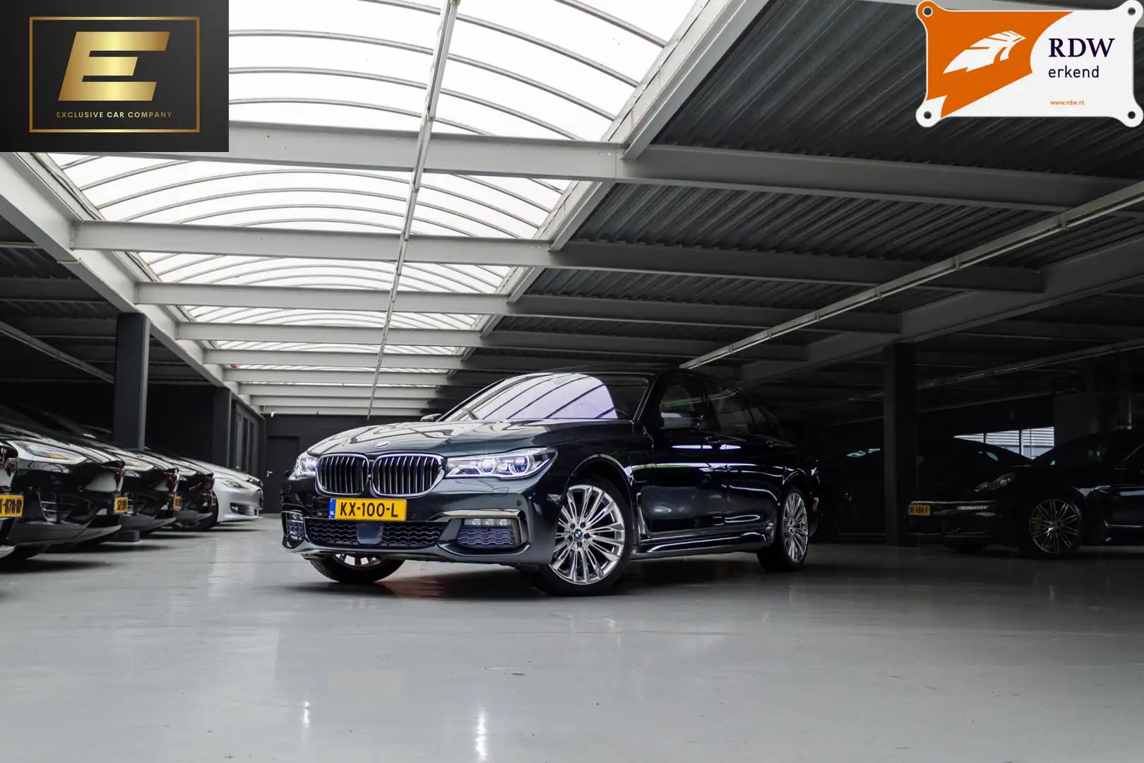 BMW 740 7-serie 740Le | iPerformance High Executive| B&W A Gris - 1