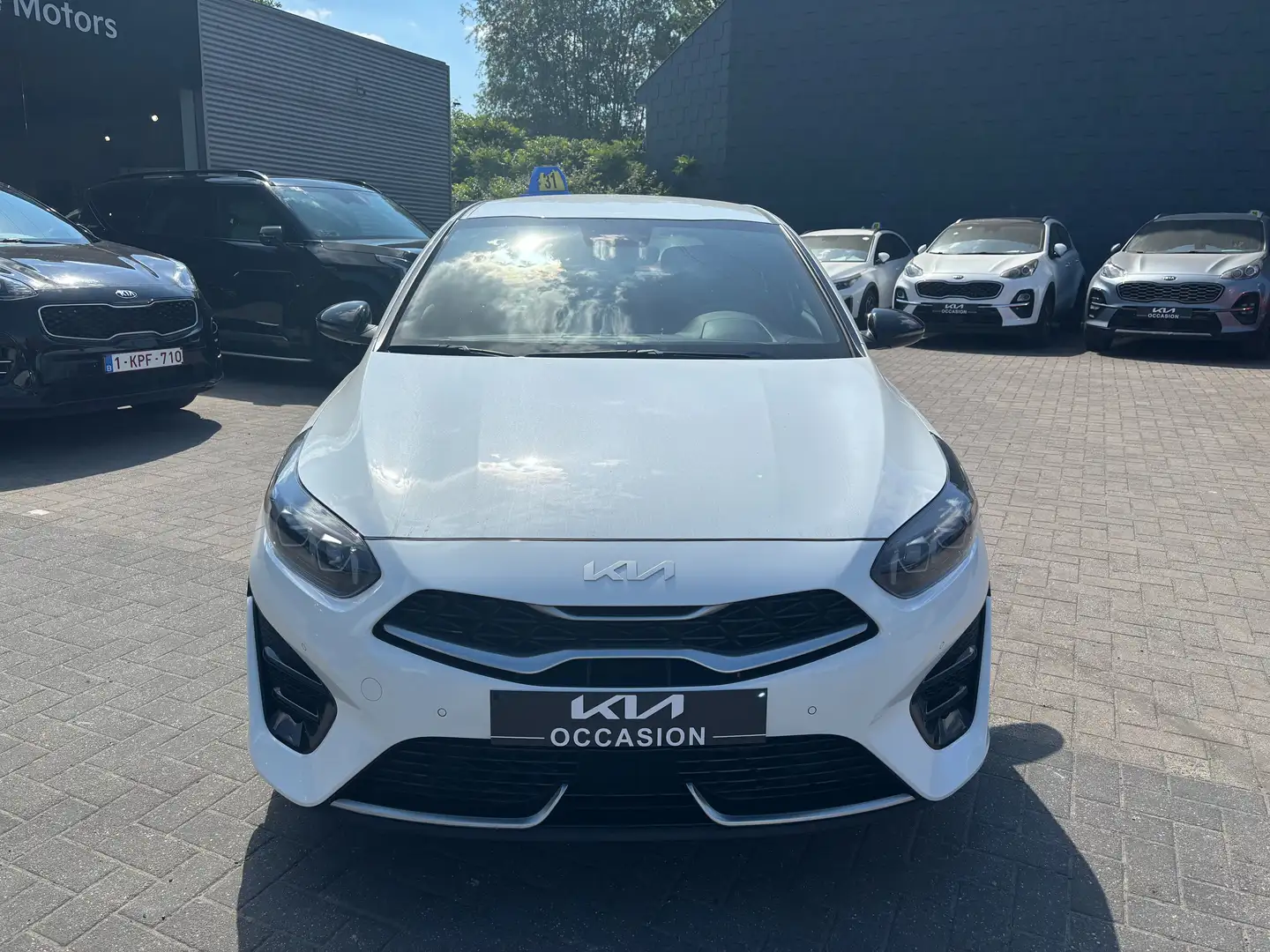 Kia Ceed / cee'd 1.0 T-GDi GT-Line ISG**CUIR**CLIM**GARANTIE 2030 Wit - 2