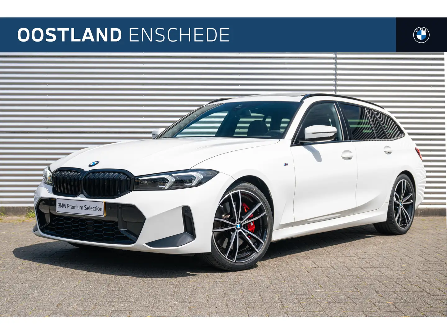 BMW 320 3 Serie Touring 320i M Sport Automaat / Panoramada Blanc - 1