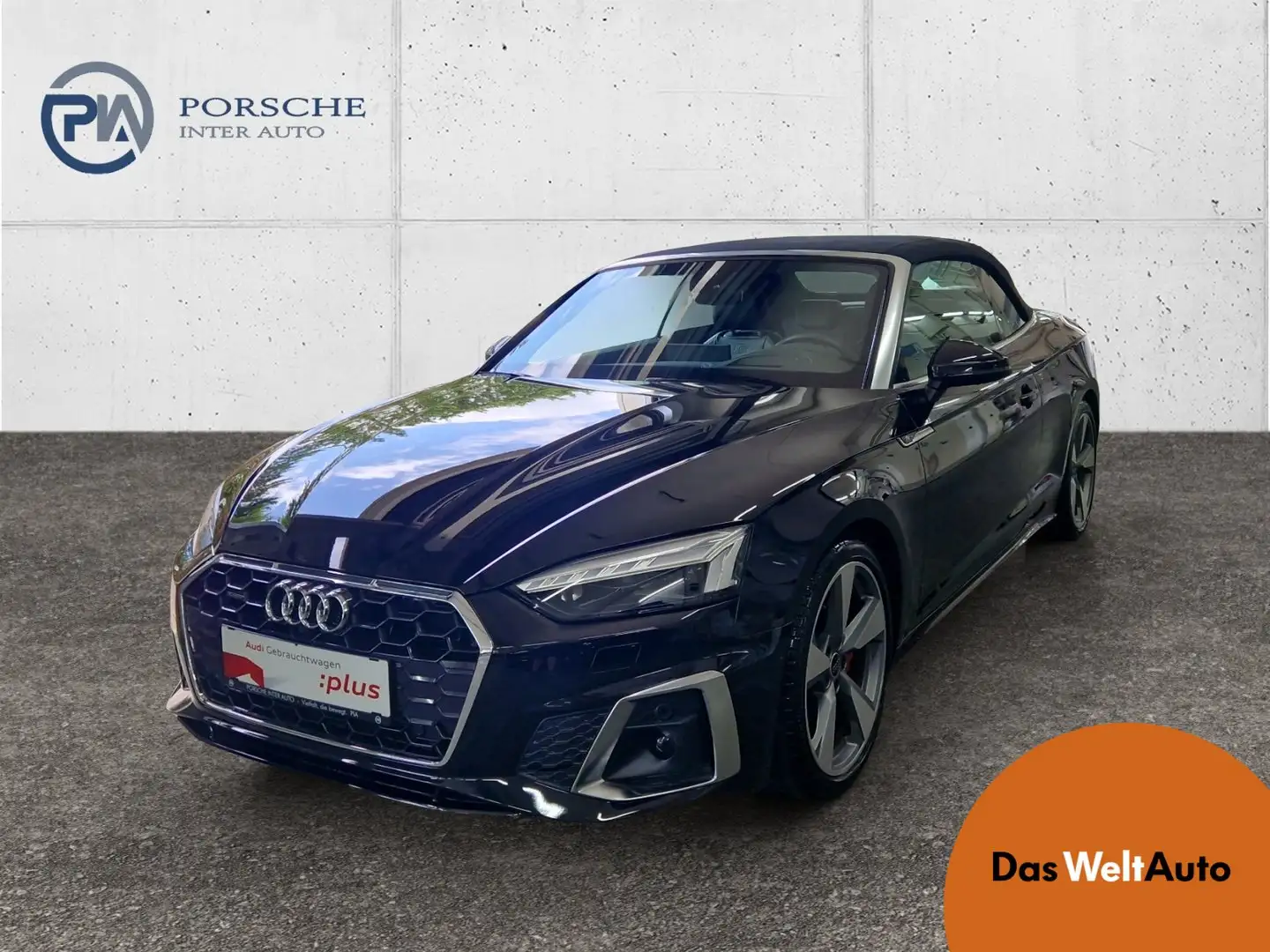 Audi A5 40 TDI quattro S line Zwart - 1