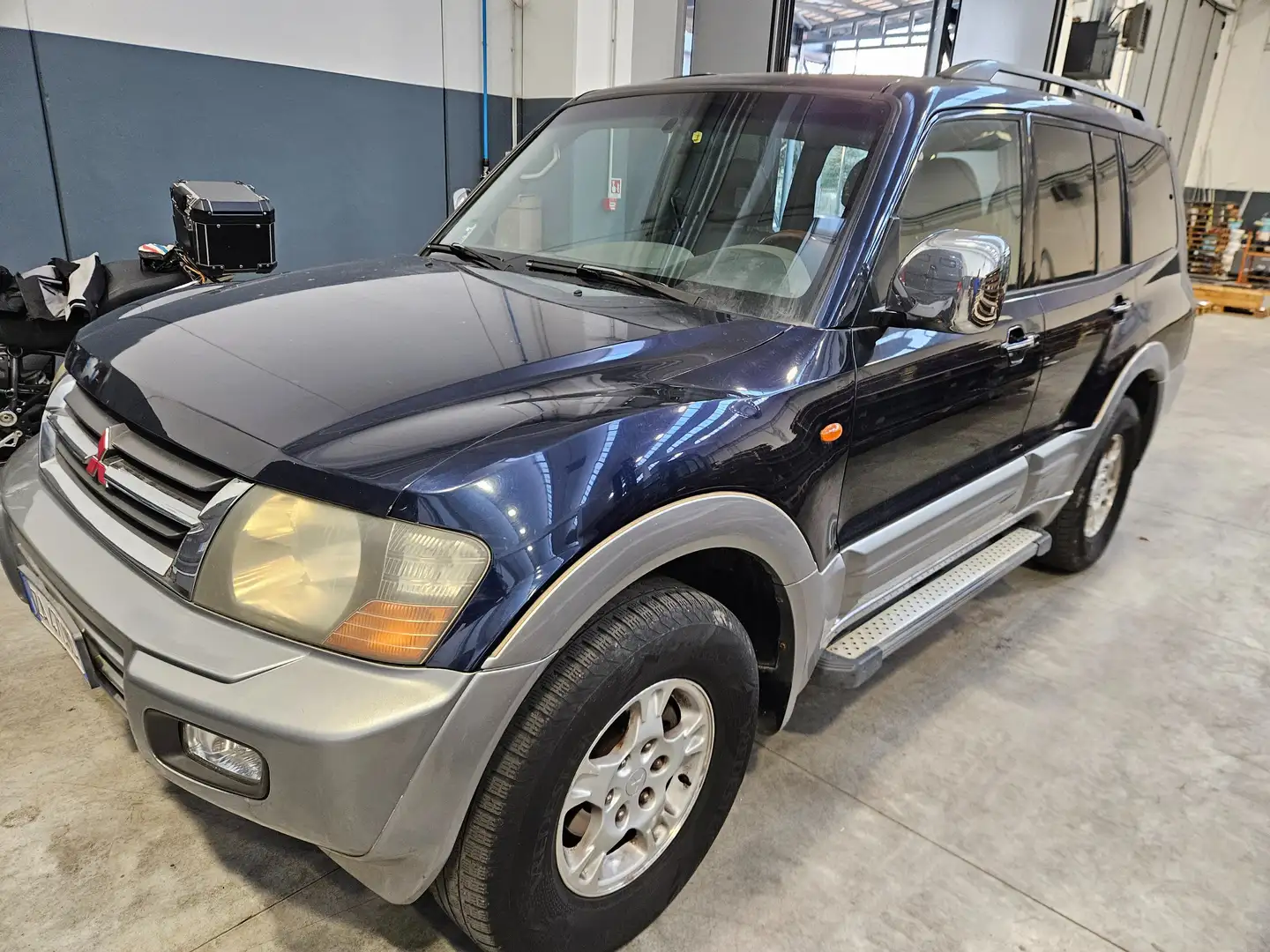 Mitsubishi Pajero Pajero Wagon 3.5 V6 24v GLS Target auto Blu/Azzurro - 2