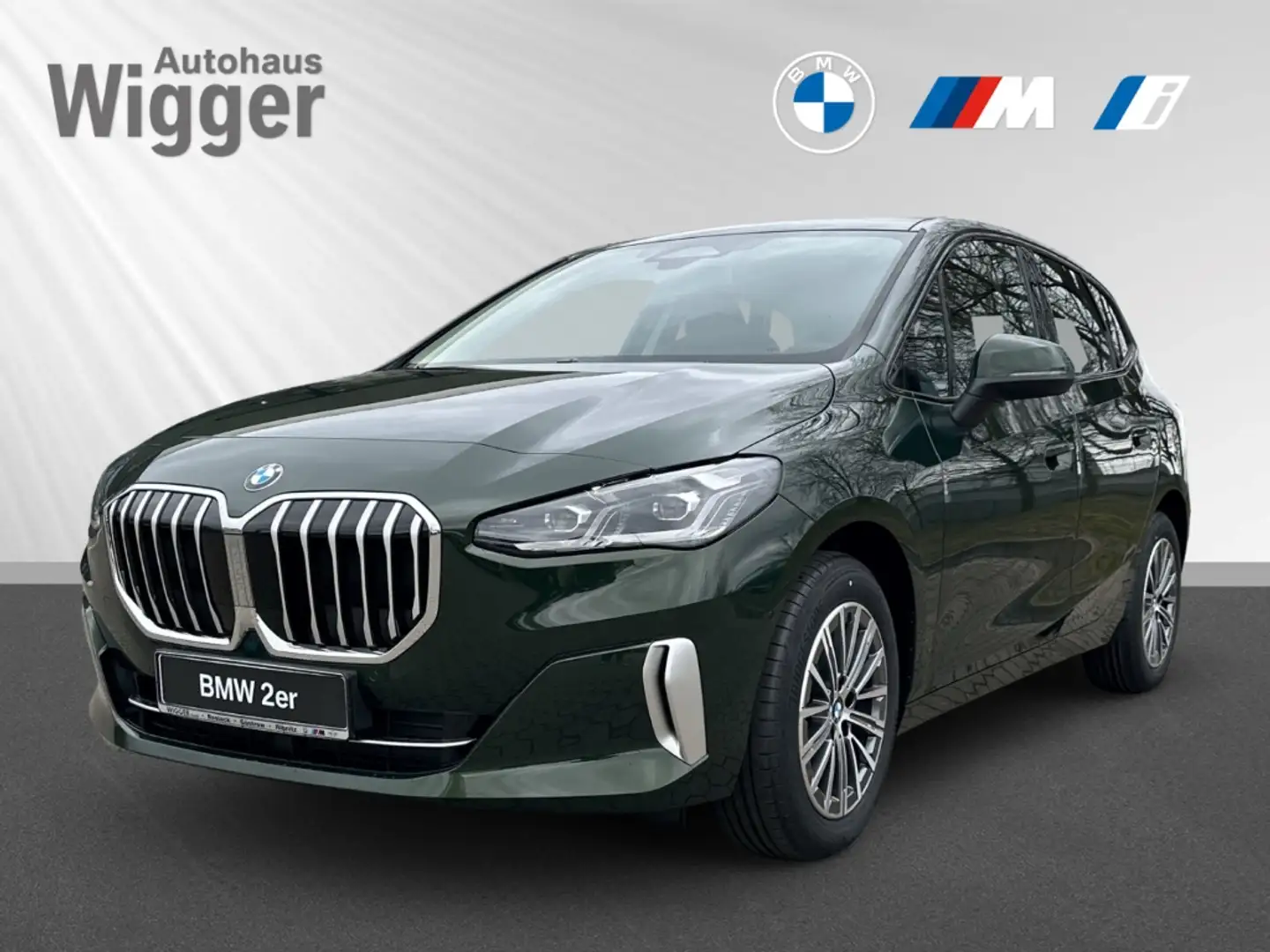 BMW 218 Active Tourer i Luxury Line/AHK/LED/El. Heckklappe Vert - 1