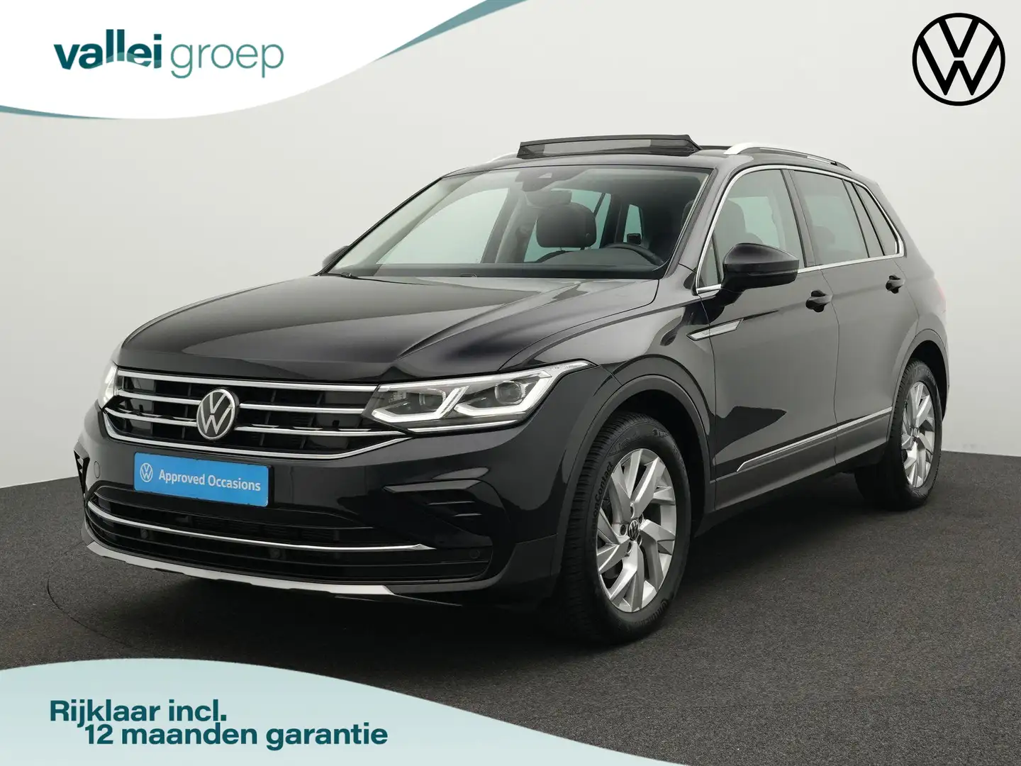 Volkswagen Tiguan 1.5 TSI 150 pk DSG Elegance | Panoramadak | IQ Lig Zwart - 1
