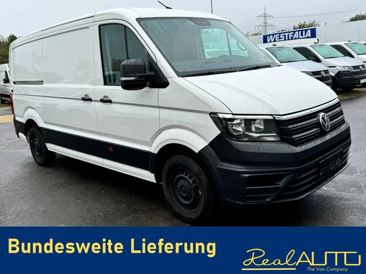 Volkswagen Crafter Kasten MR L2H1 AHK*Kamera*Klima Weiß - 1