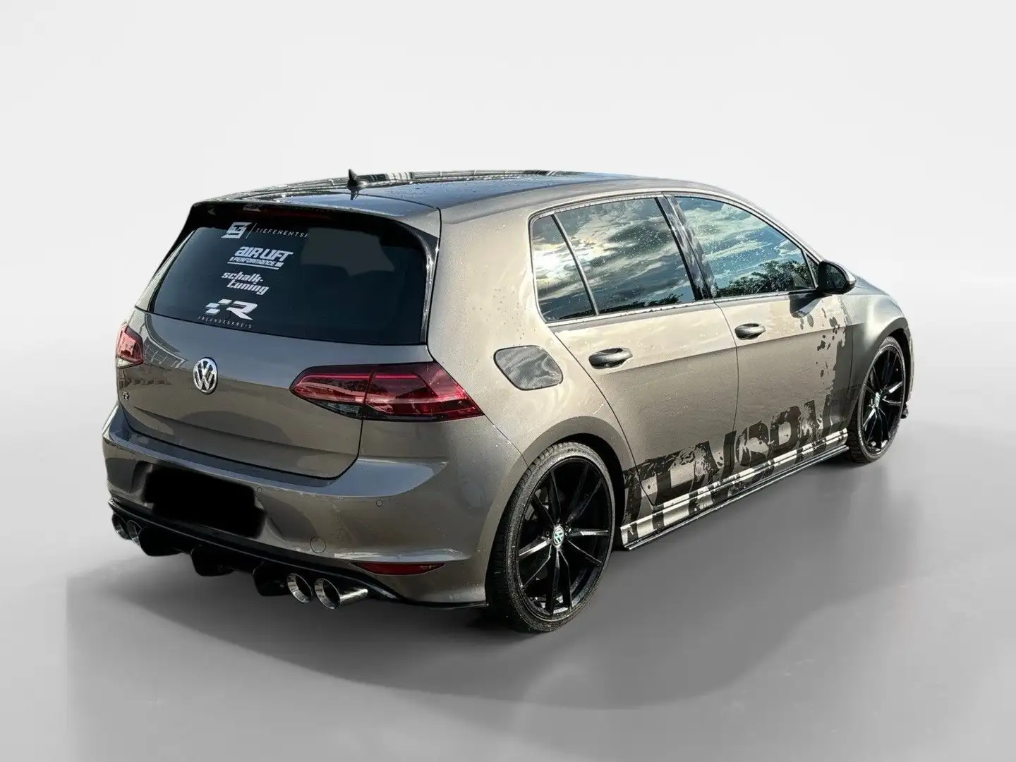 Volkswagen Golf GolfVII R 396PS, Luftfahrwerk Custom-Tuning Grau - 1