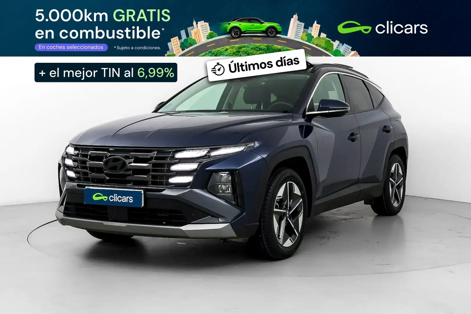 Hyundai TUCSON 1.6 T 48V Tecno Sky DT Azul - 1